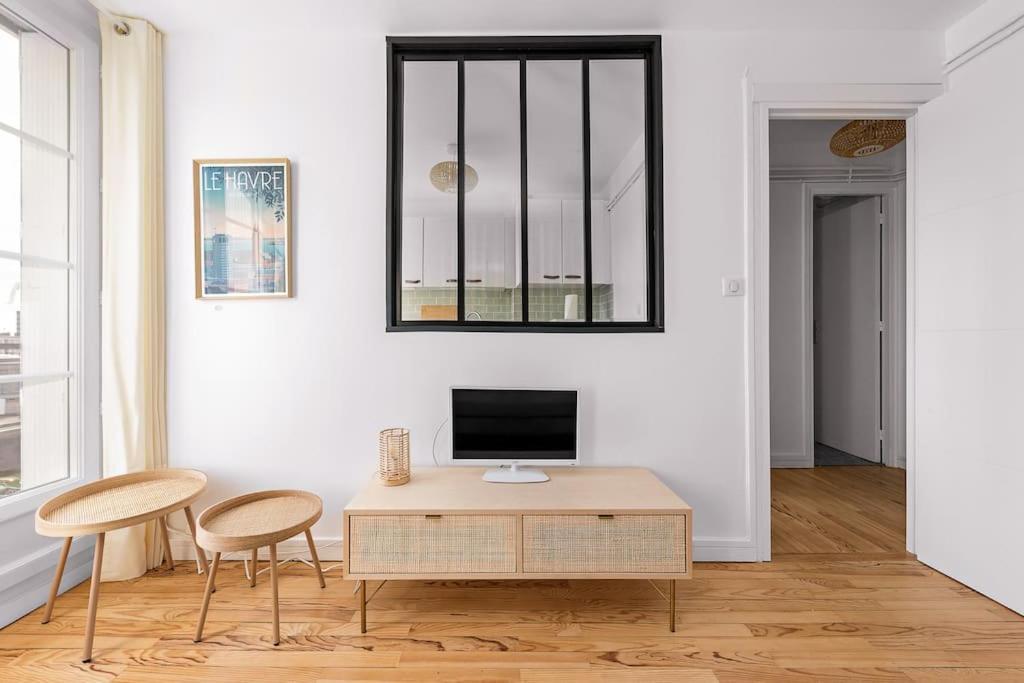 לה האברה Cocon Centre Ville - Vue Imprenable Petit Port Du Havre מראה חיצוני תמונה